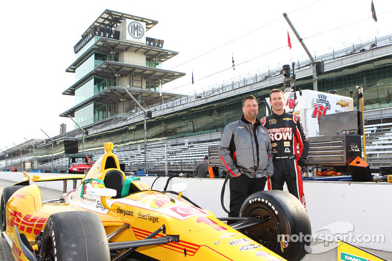 Kurt Busch and Michael Andretti