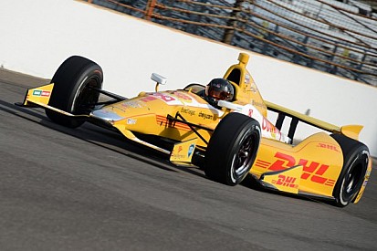 Kurt Busch gets up to speed at Indy in Andretti Autosport Chevrolet Dallara