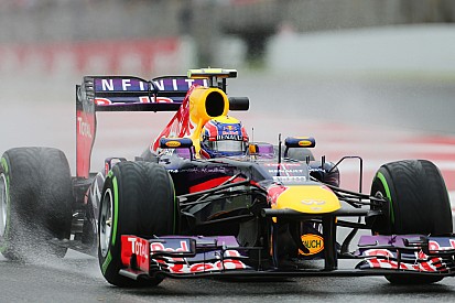 Good Friday practice for Red Bull at Circuit de Catalunya