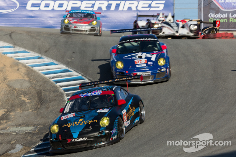 TRG finishes strong at Laguna Seca