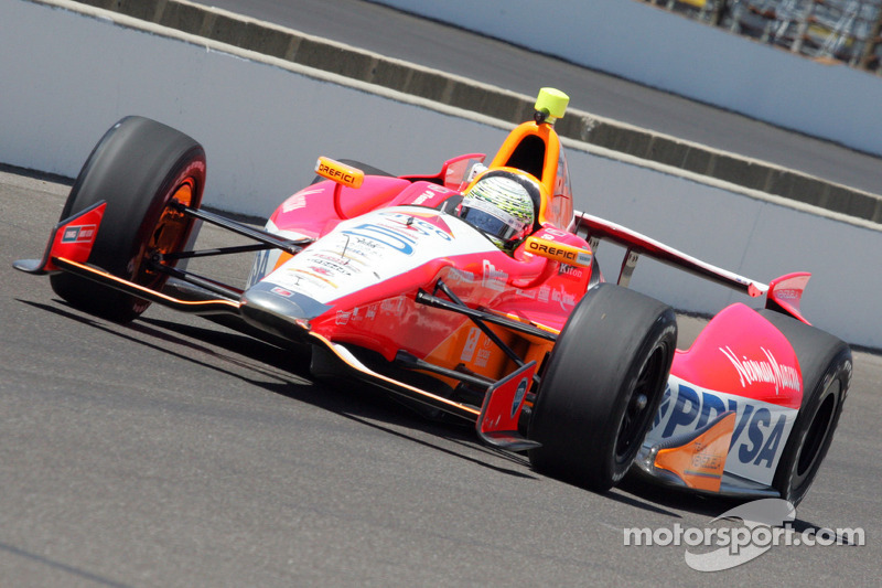 Viso sets fastest lap on rain-shortened Fast Friday in Indianpolis