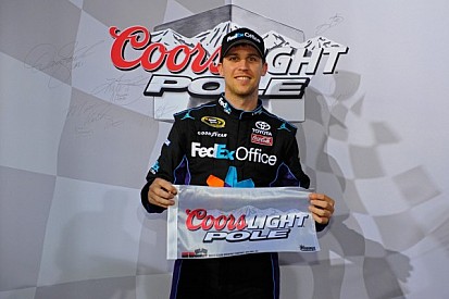 Denny Hamlin claims pole at Dover