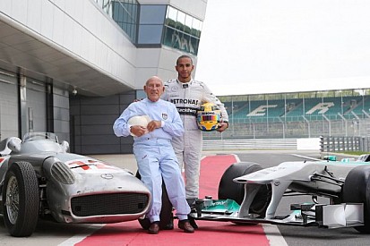 Sir Stirling Moss backs ‘fellow Mercedes driver’ Lewis Hamilton ahead of the British Grand Prix
