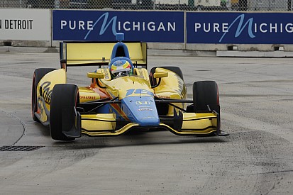Conway and Coyne win pole for Sunday’s Detroit