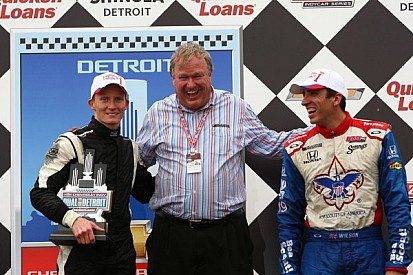Dale Coyne Racing on top in Detroit