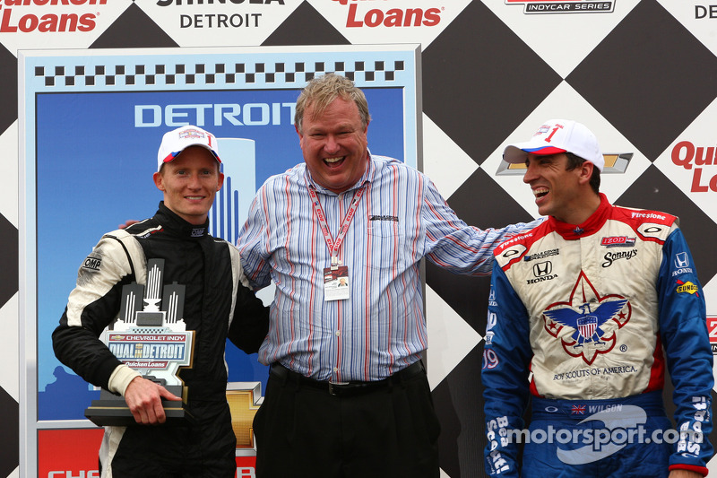 Dale Coyne Racing on top in Detroit