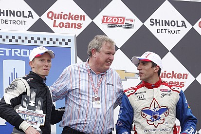 Justin Wilson finishes third in Detroit