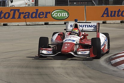 Disappointment in Detroit for Justin Wilson