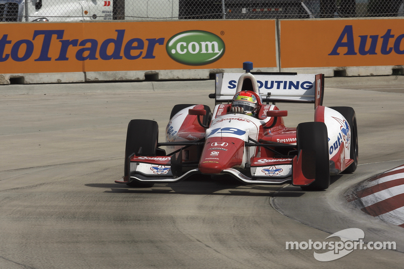 Disappointment in Detroit for Justin Wilson