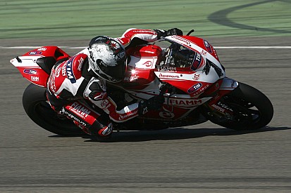 Team SBK Ducati Alstare makes good progress today at Portimao