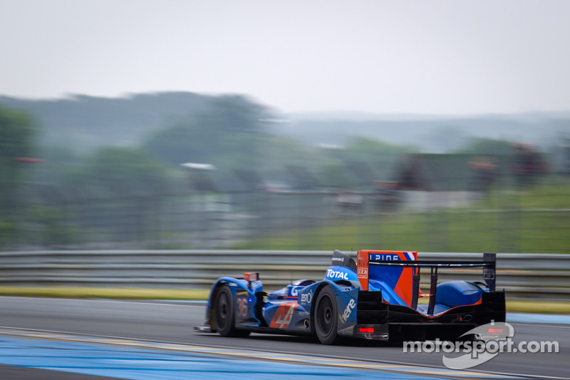 A good Le Mans test day for Panciatici and Alpine