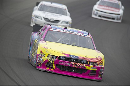 The No. 60 Roush Fenway Racing team battles to 17th