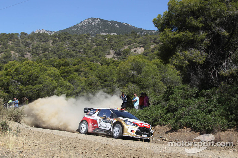 Daniel Sordo and Carlos del Barrio, Citroen DS3 WRC, Citroën Total Abu Dhabi World Rally Team