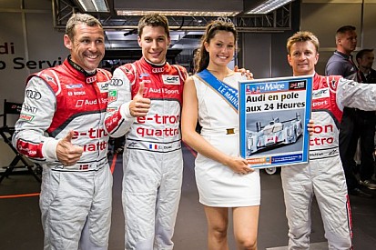 Audi locks out the front row!
