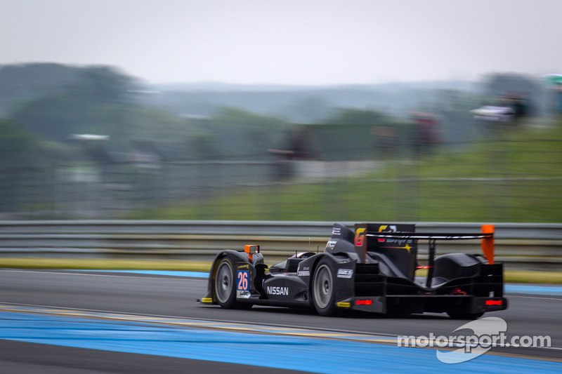 Front row for G-Drive Racing and the ORECA 03 at Le Mans