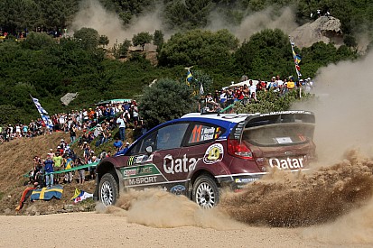 Neuville holds podium position after day one in Sardinia