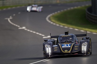 Lotus Praga LMP2 retire from the 24 Hours of Le Mans
