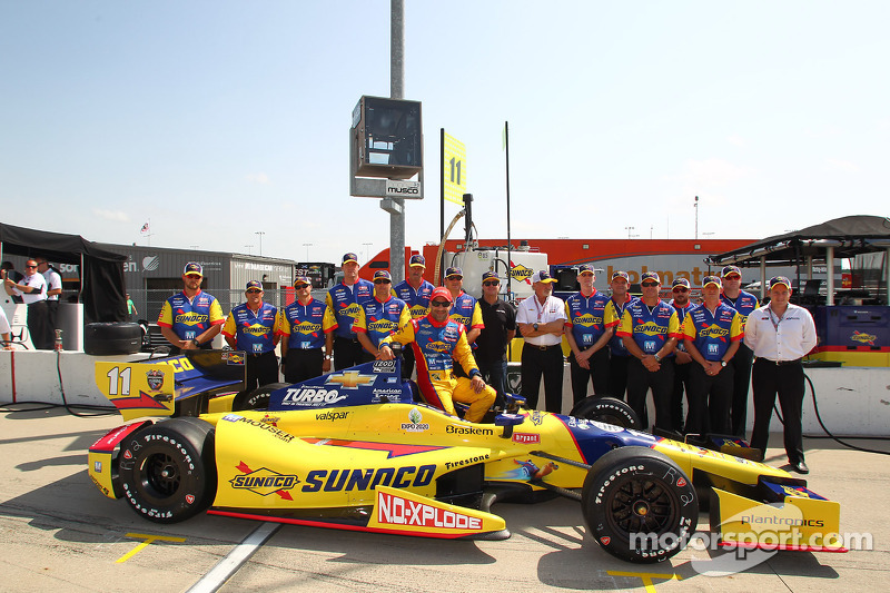 KVRT's Kanaan qualifies eighth for the Iowa Corn Indy 250