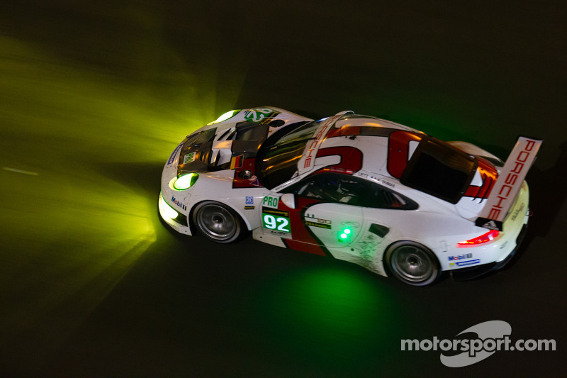 Porsche celebrates 50th year of 911 with 100th career Le Mans class victory