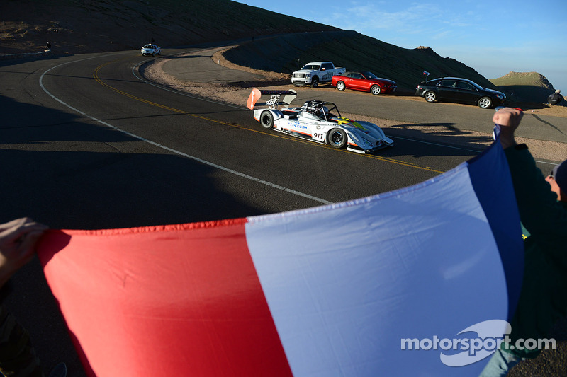 Final dress rehearsal for Romain Dumas - Pikes Peak