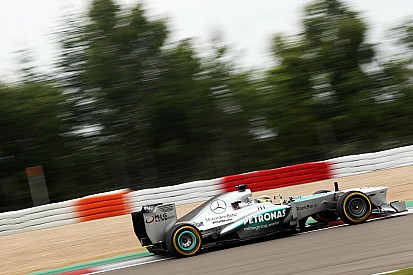 Rosberg and Hamilton finished in 2nd and 8th on Friday practice for the German GP