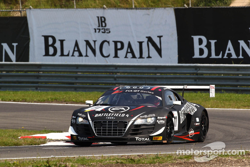 #11 Belgian Audi Club Team WRT Audi R8 LMS ultra: Stéphane Ortelli, Laurens Vanthoor