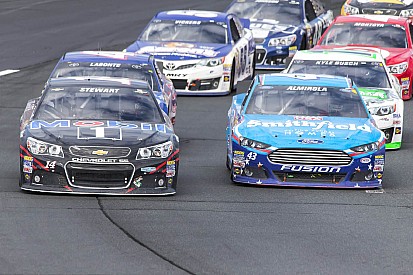 Almirola hopes to join Parrott in his tradition of kissing the Bricks