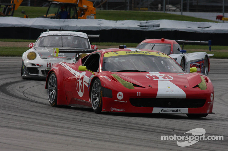 #63 Scuderia Corsa Ferrari 458: Alessandro Balzan, Leh Keen