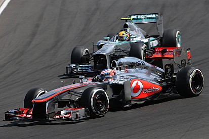 Button and Pérez are top-10 at Hungaroring