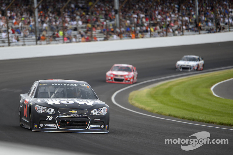 Kurt Busch finishes 14th in Brickyard 400