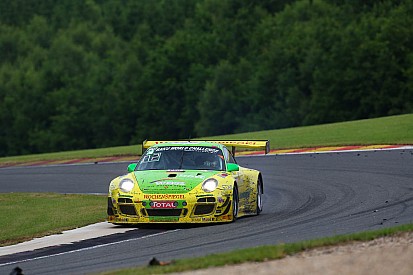 Porsche 911 GT3 R of Manthey-Racing finishes on position two at Spa
