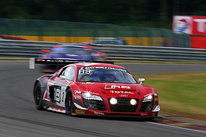 The podium finish, a small consolation for the Belgian Audi Club and Team WRT at Spa