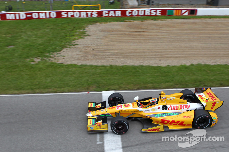 Andretti Autosport's Hunter-Reay leads open test at Mid-Ohio