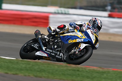 BMW Motorrad experienced a turbulent race day at Silverstone