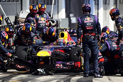 Red Bull also leads pitstop race in 2013