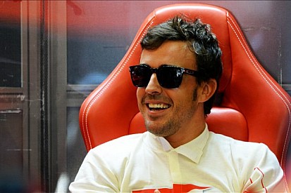 Alonso drives the LaFerrari
