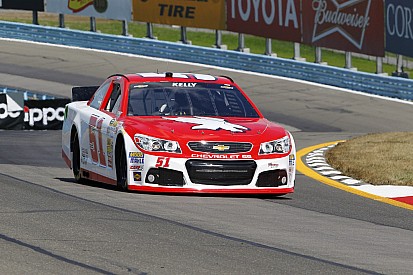Kelly qualifies best of non regulars in Sprint Cup debut at Watkins Glen