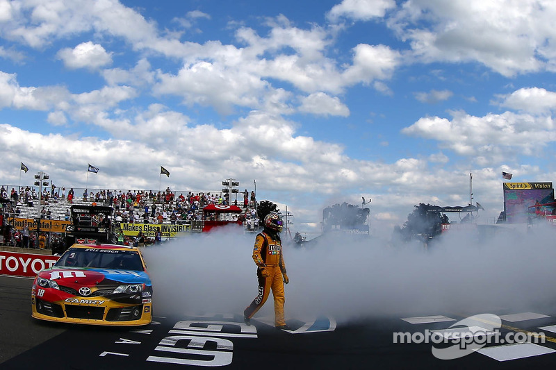 Kyle Busch succeeds at The Glen in dramatic finish