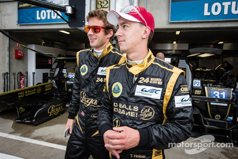 Lotus Praga LMP2 Inside: Thomas Holzer