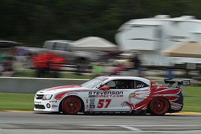 Stevenson Motorsports before race at Kansas Speedway