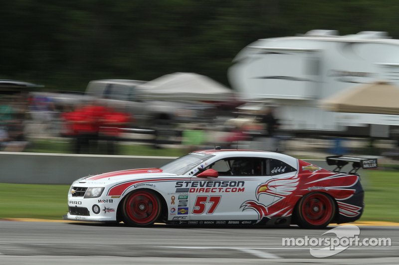 Stevenson Motorsports before race at Kansas Speedway