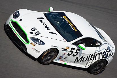 Scott Maxwell jumps to first during CTSCC practice at Kansas Speedway