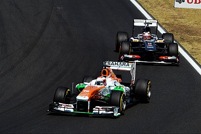 Force India on Grand Prix of Belgium
