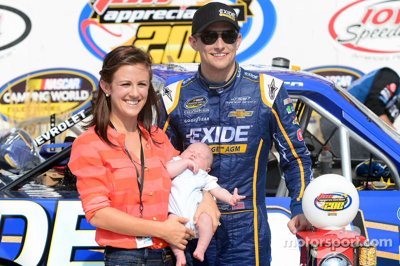 Race winner James Buescher