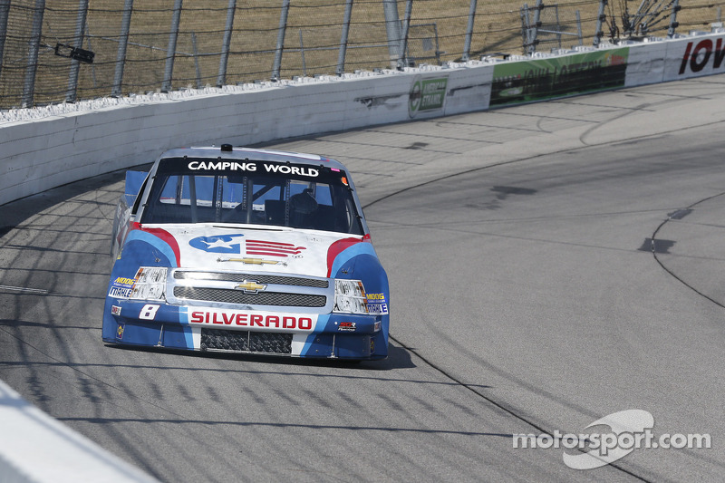 Gresham and the finish 19th at <b>Chicagoland Speedway</b>