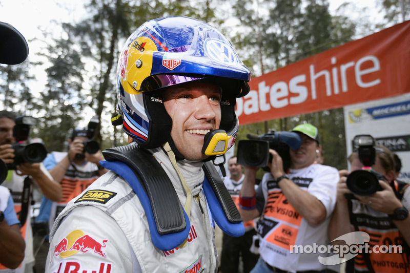 Sébastien Ogier in ‘Historic’ run at Rallyday 2013