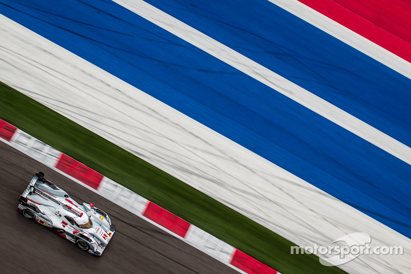 #1 Audi Sport Team Joest Audi R18 e-tron quattro: André Lotterer, Benoit Tréluyer, Marcel Fässler