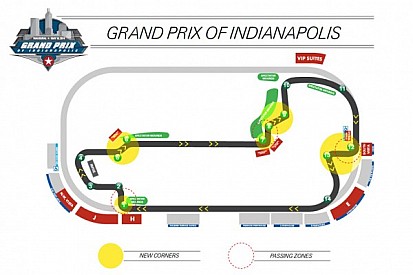 Brand new layout for Grand Prix of Indianapolis