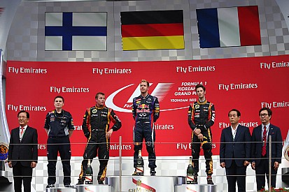 Podium lock out for Renault Power in Korean Grand Prix
