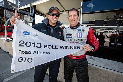 Flying Lizard on pole at Petit Le Mans